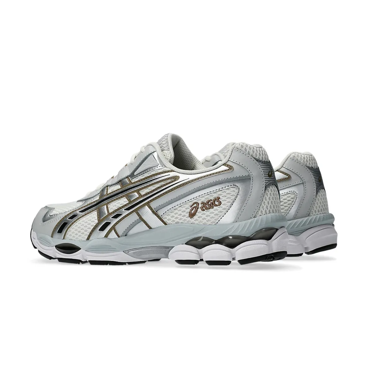 GEL-NYC 2055 'Cream Pure Silver' Anatomical Toe Box squash
