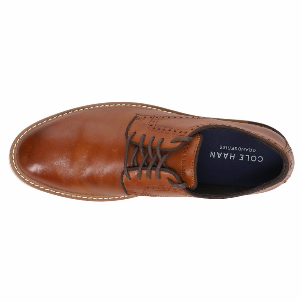 Working Cushioned Go To Oxford Plain Toe Dress Shoes