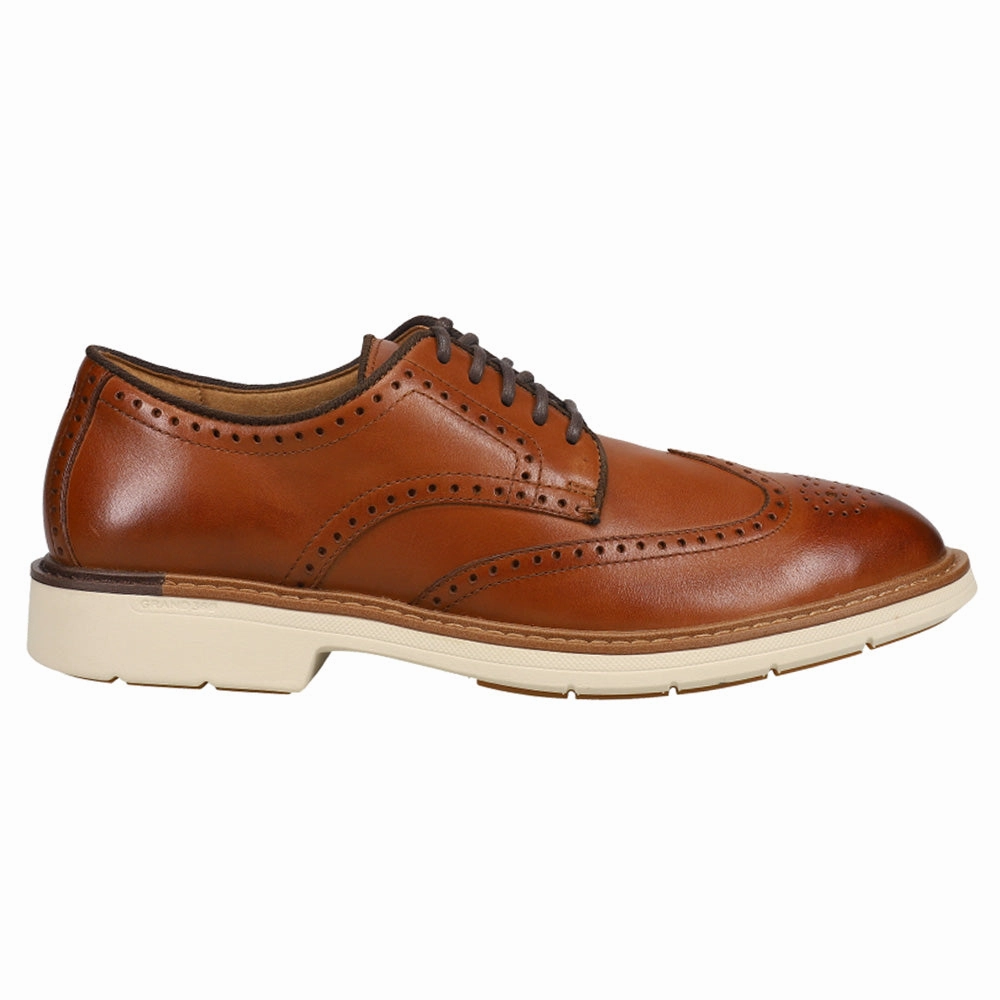 men Enhanced Durability Go To Wing Oxford Wingtip Dress Shoes