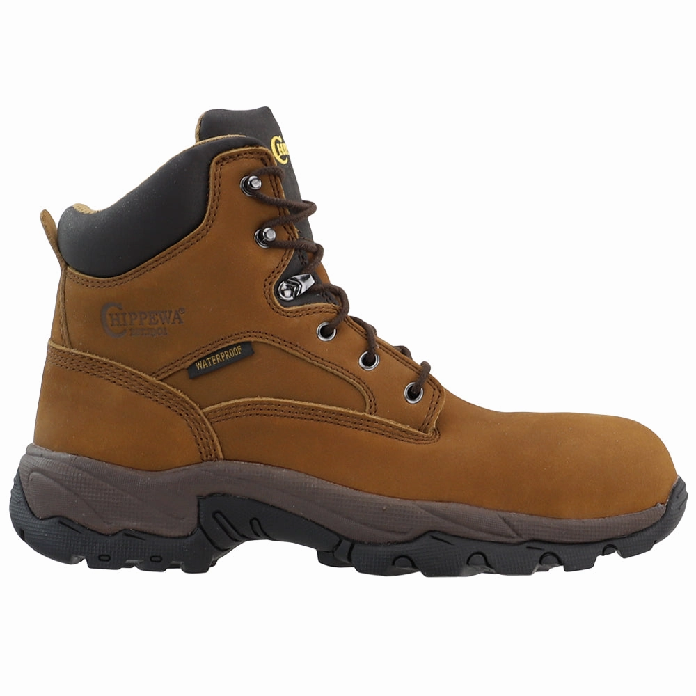 Graeme 6 Inch Waterproof Composite Toe Hiker Work Boots least indoor