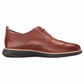 Soft Touch Lining Grand Evolution Shortwing Oxford Wingtips Dress Shoes