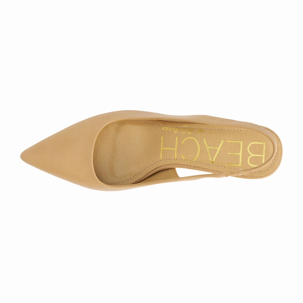 Opulent Touch Grazia Pointed Toe Slingback Pumps