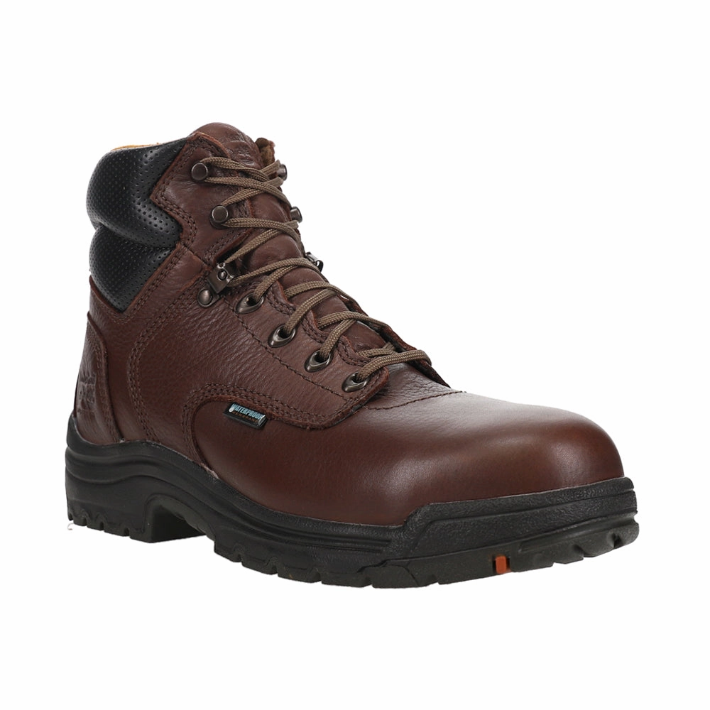 Titan 6 Inch Waterproof Alloy Toe Work Boots Retro