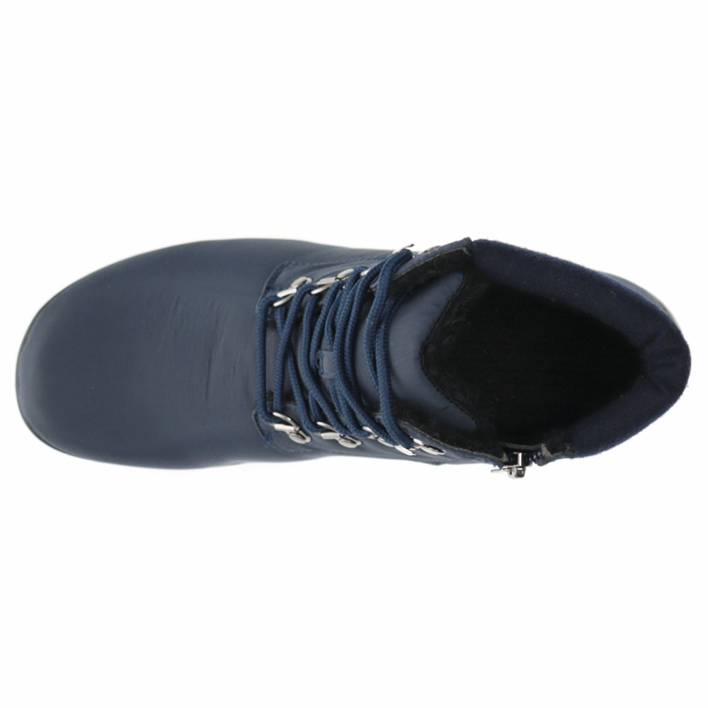 comfortable socks Lace-Up Design Dani Winter Round Toe Lace Up Booties