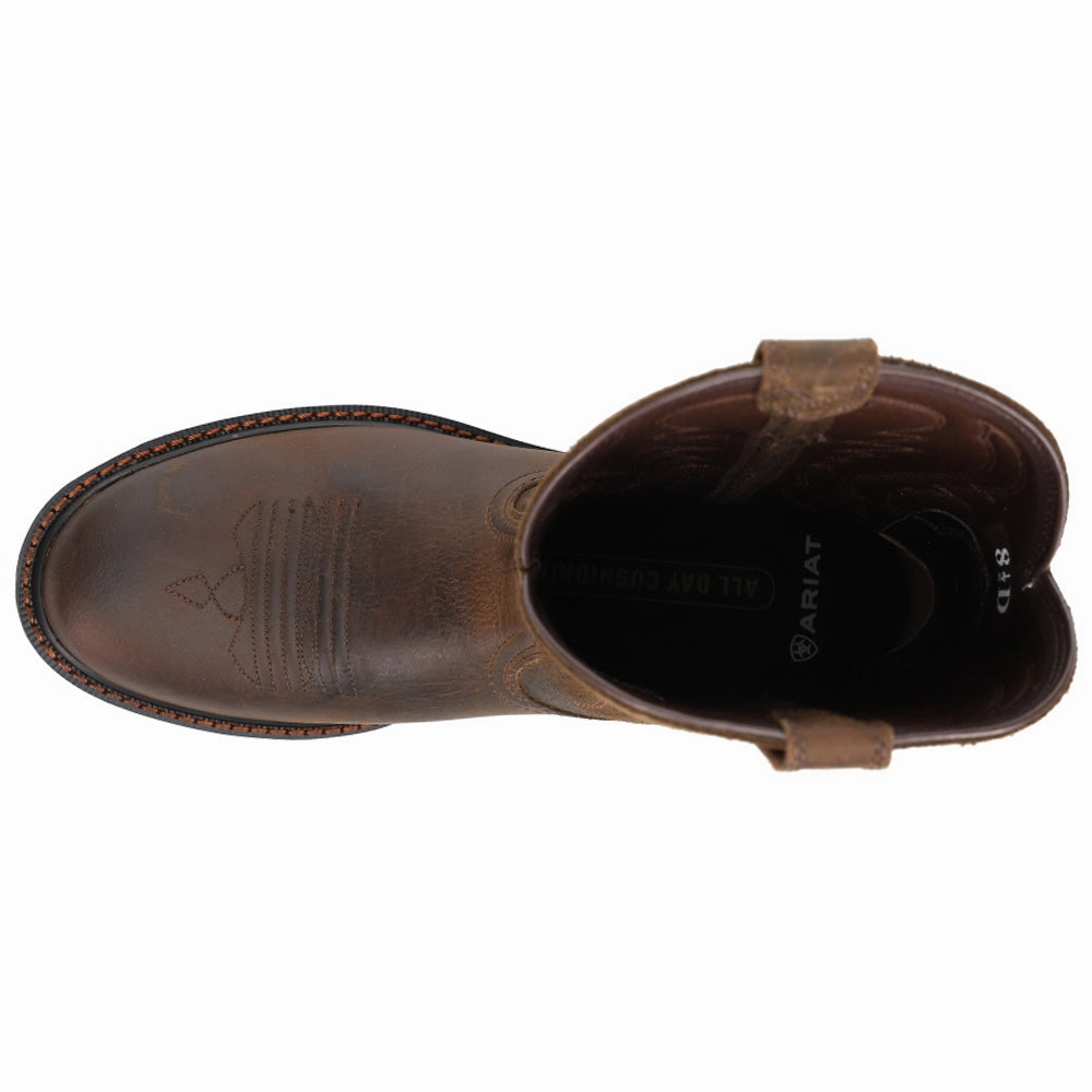 thick - soled Wedges Groundbreaker 10 inch Electrical Soft Toe Work Boots