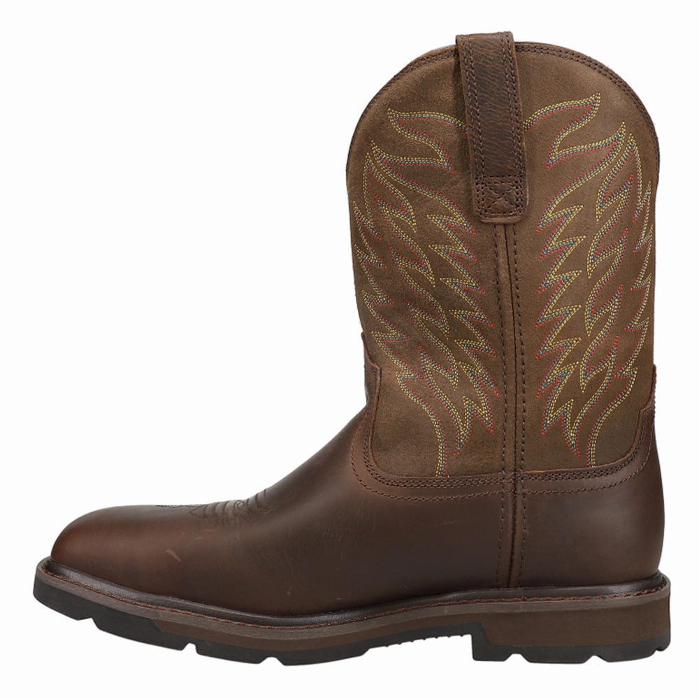 time-saving Groundbreaker Embroidered Oil Resistant Steel Toe Work Boots