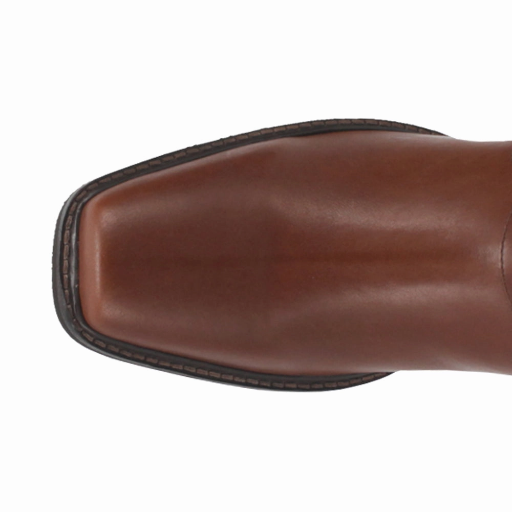 Distinctive Hackett Square Toe Motorcycle Boots