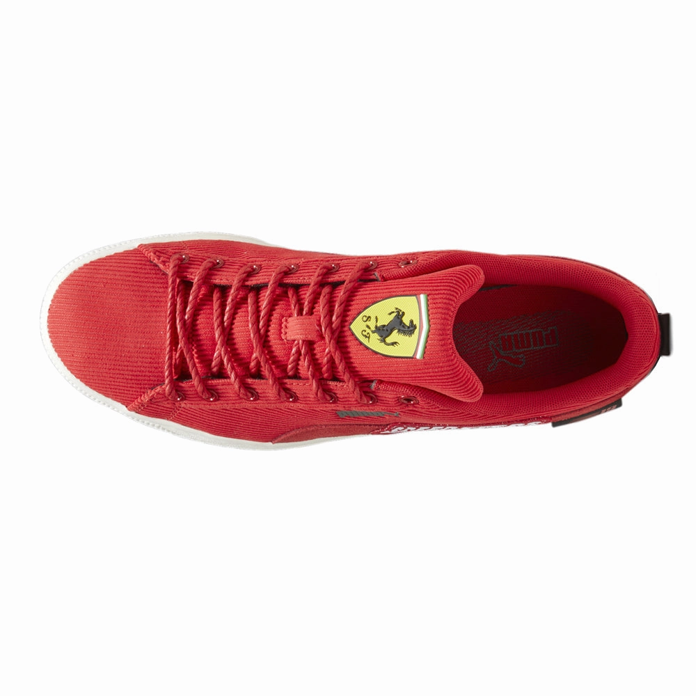 most durable Scuderia Ferrari Clyde Garage Crews Lace Up Sneakers