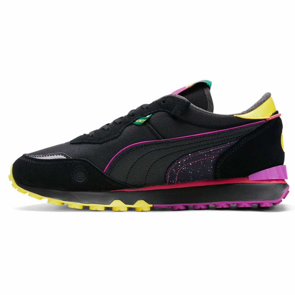 Slip Resistant Grip Simple Rider FV Ski Club Lace Up Sneakers