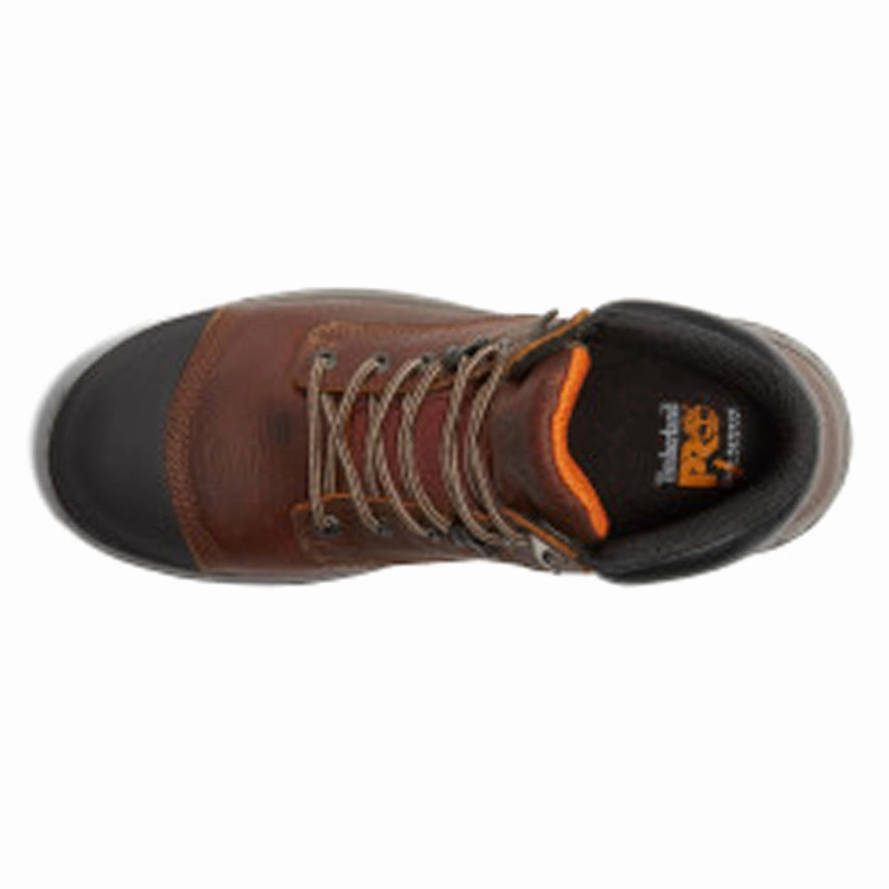 Boondock 8 Inch Waterproof Composite Toe Work Boots All Day Comfort Padding Established