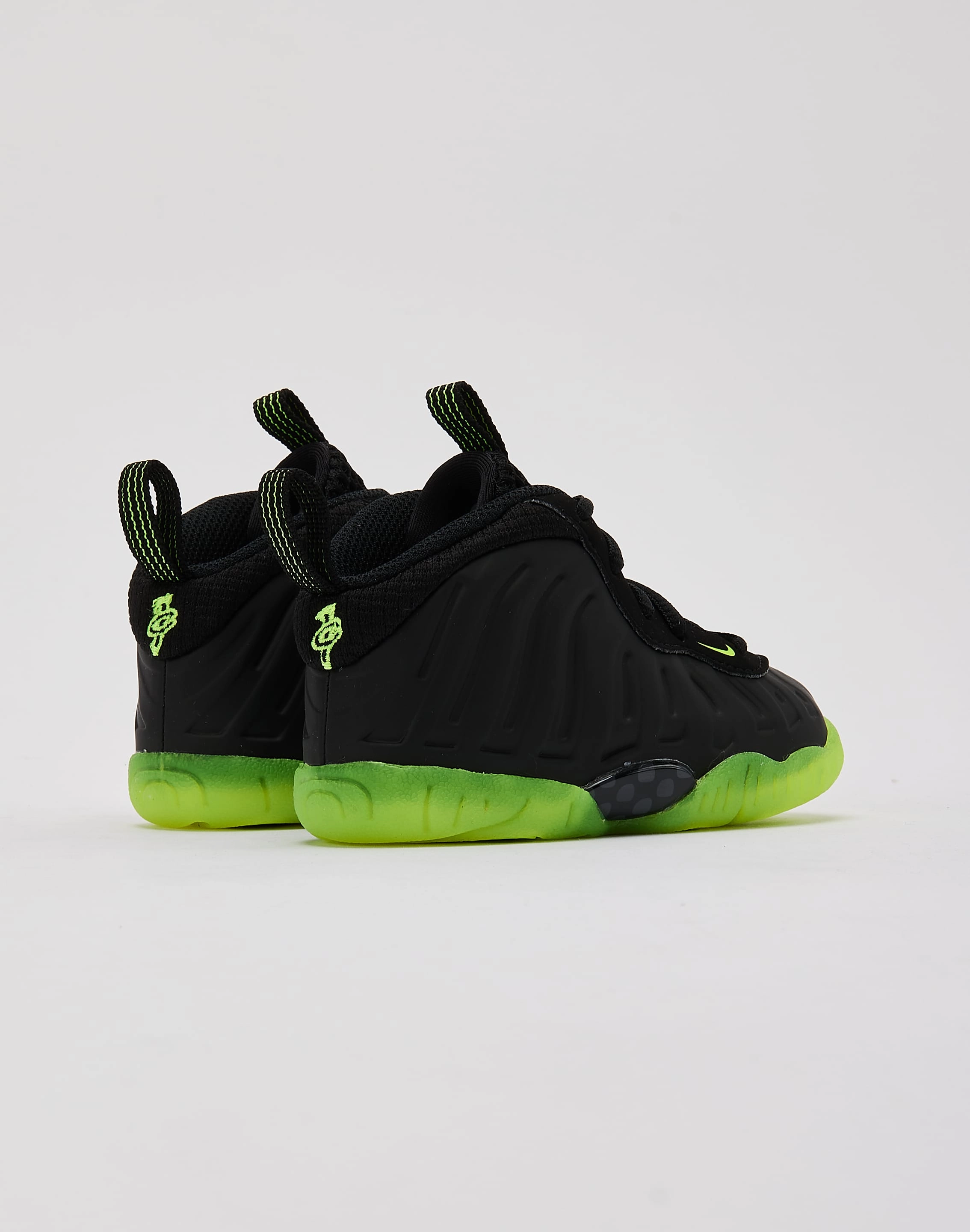 Nike Little Posite One 'Black Volt' Toddler winter necessities Waterproof Design