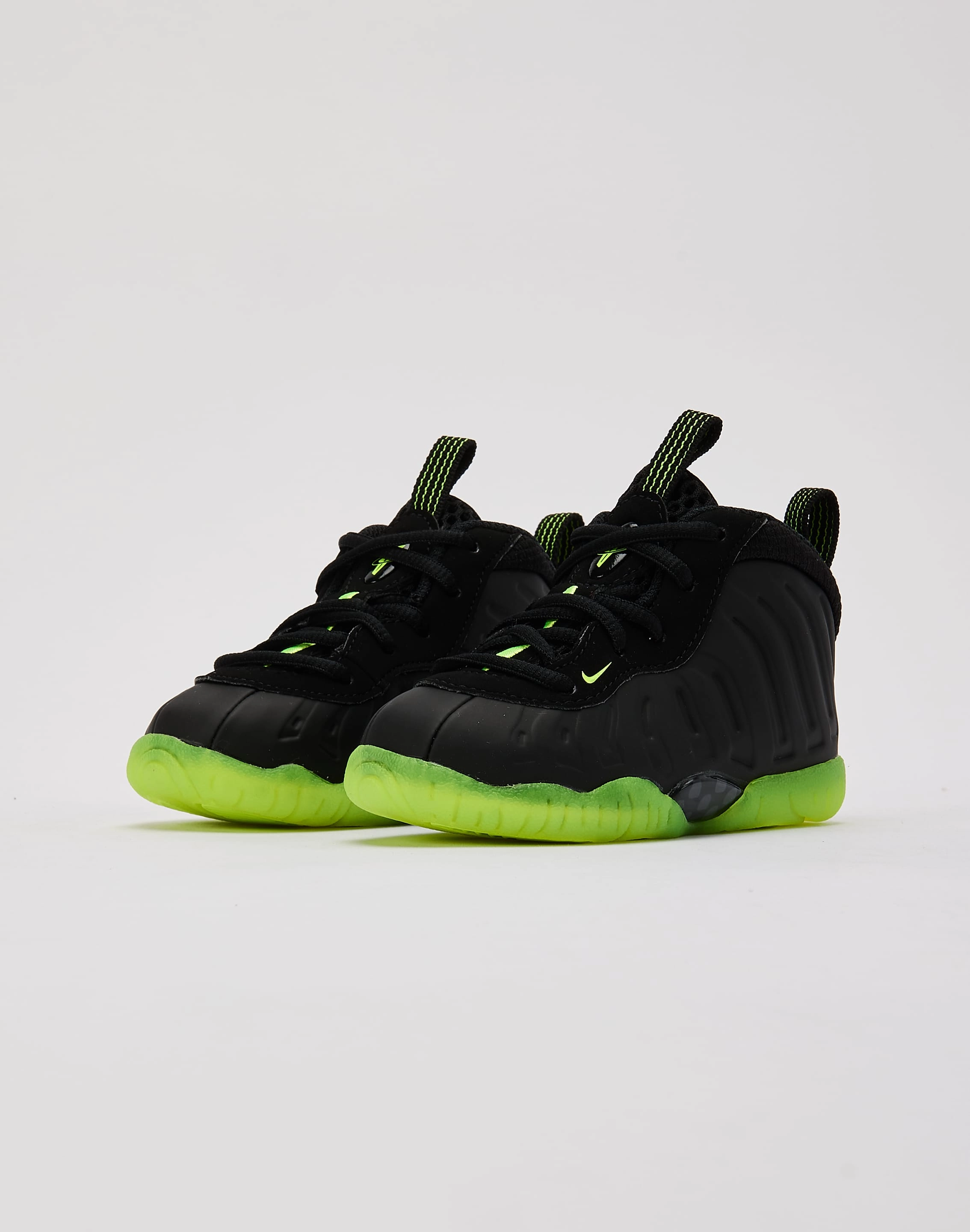 Nike Little Posite One 'Black Volt' Toddler evening