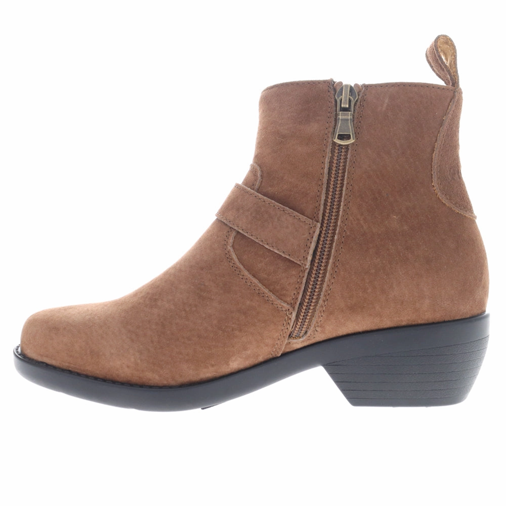 Lightweight Fit Memphis Round Toe Zippered Booties