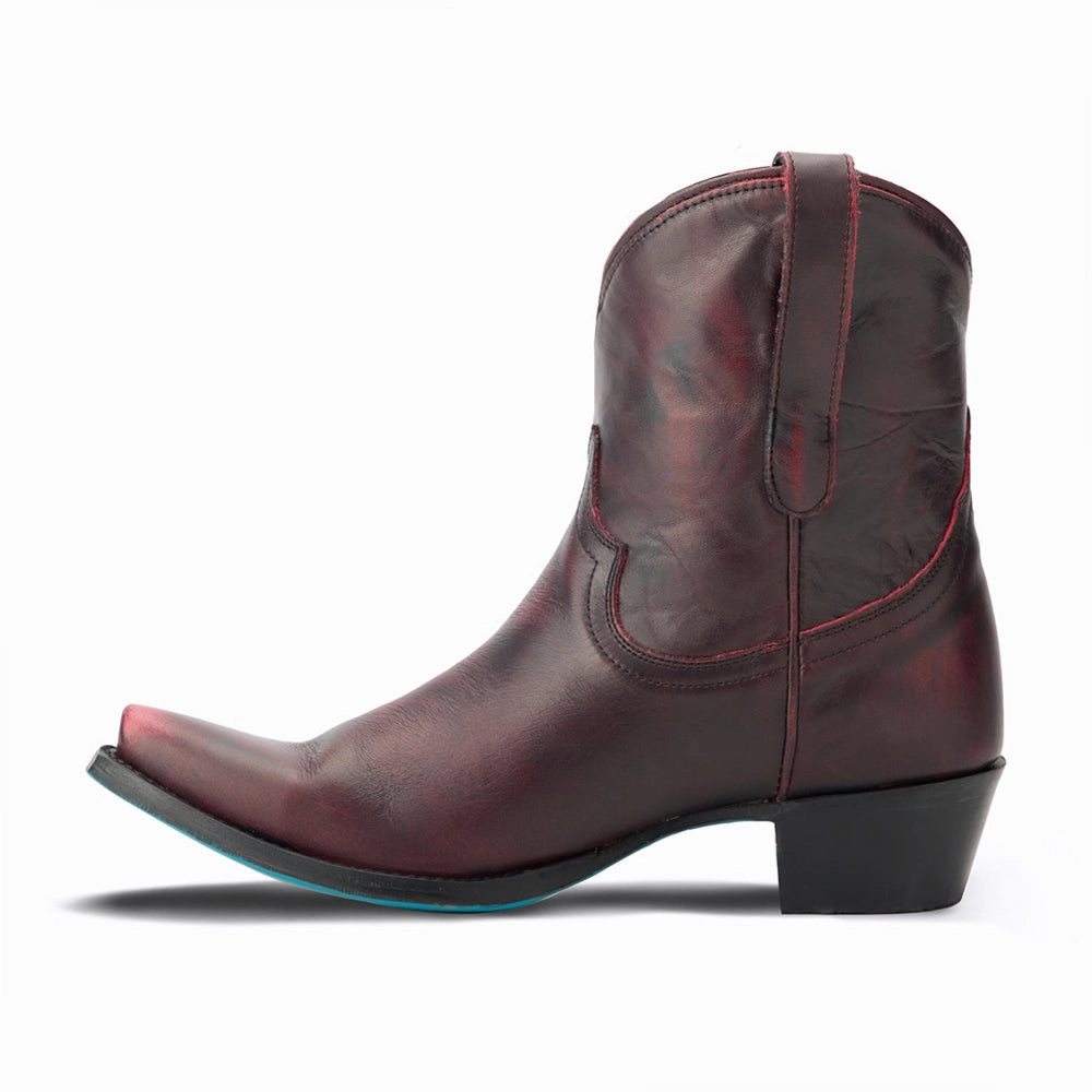 Emma Jane Snip Toe Cowboy Bootie Breathable All Day Worker