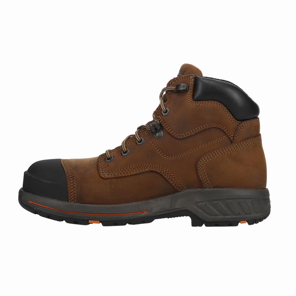 Helix HD 6 Inch Waterproof Composite Toe Work Boots Recycled Rubber Outsole