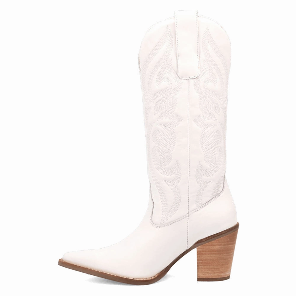 Perfect Fit Odor Resistant Hensley Embroidered Snip Toe Pull On Cowboy Boots