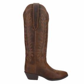 Breathable Weekend Wanderer Heritage Tall Stretch Fit Embroidery Round Toe Cowboy Boots