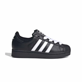 High Elasticity Midsole Kids Superstar ii 'Core Black Cloud White'