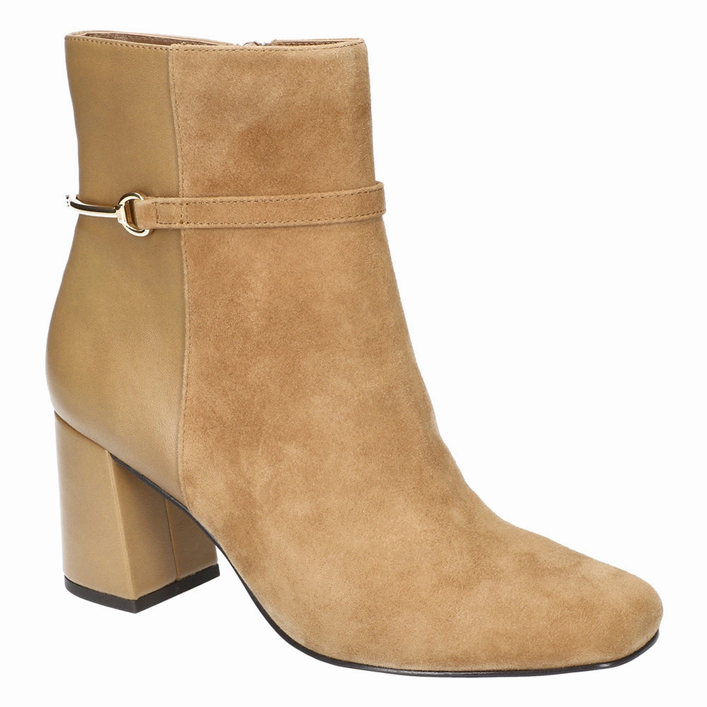 Cool Weather Trail Comfort Quincy Square Toe Zippered Booties