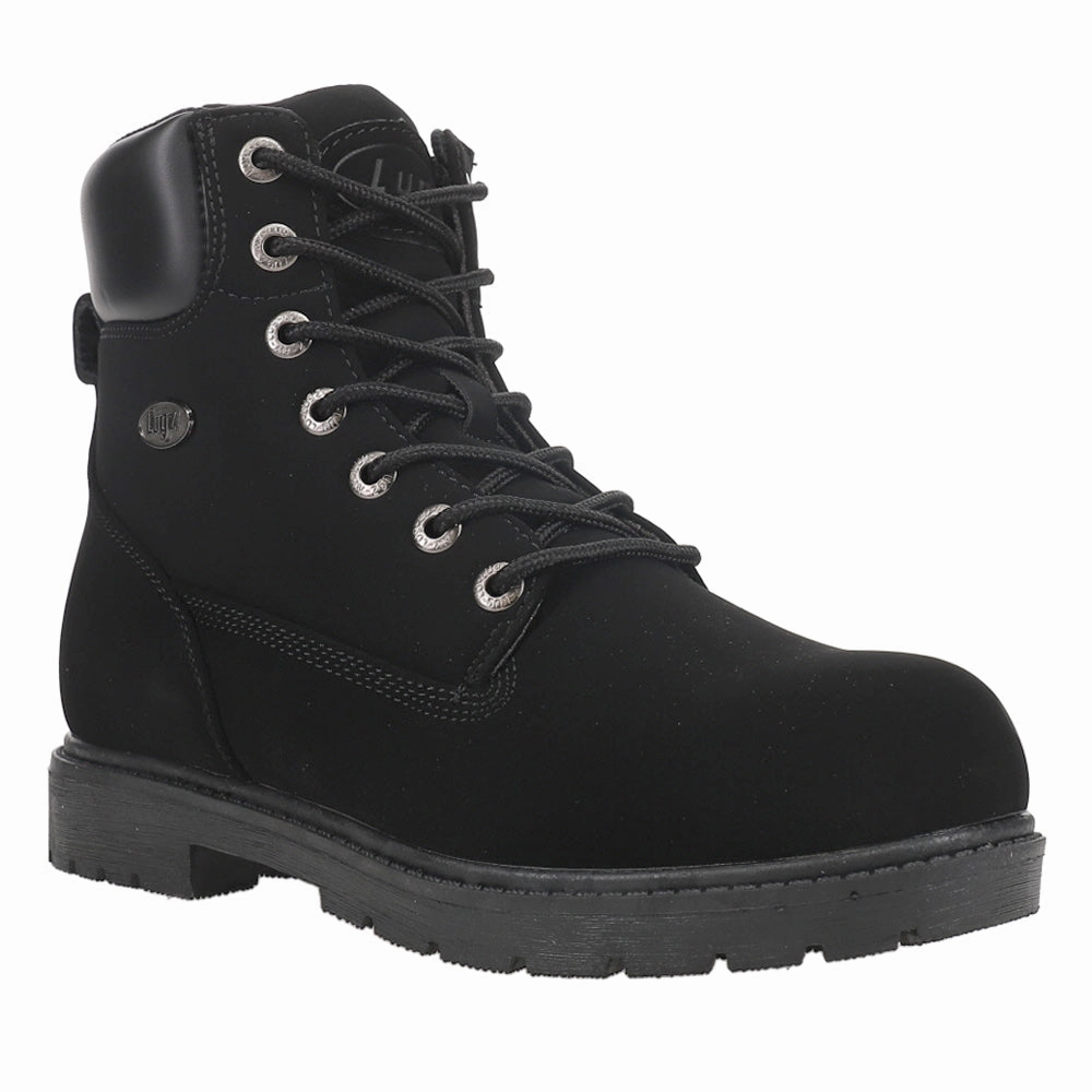 Brace Hi Round Toe Lace Up Boots Fit Airflow Optimized