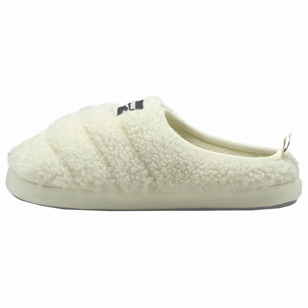 Moisture Wicking Liner balance improvement Sherpa Logo Scuff Slippers