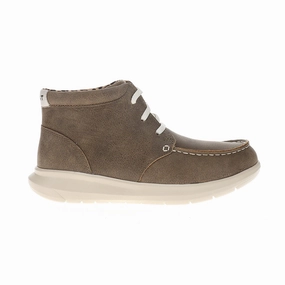 Hilo Round Toe Lace Up Boots Slim Profile