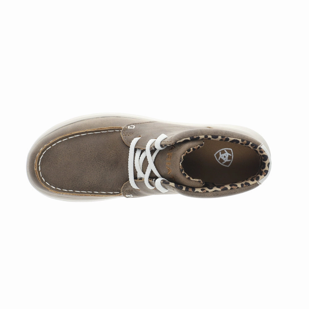 Hilo Round Toe Lace Up Boots Social Butterfly Anti Slip Traction