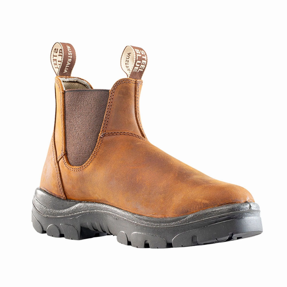 Hobart 6 Inch Slip Resistant Wide Soft Toe Work Boots tennis - style