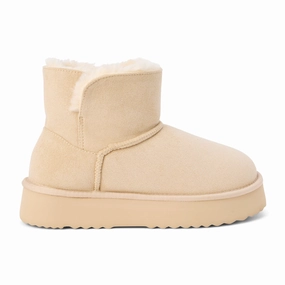 Farmer Yukon Round Toe Pull On Platform Booties