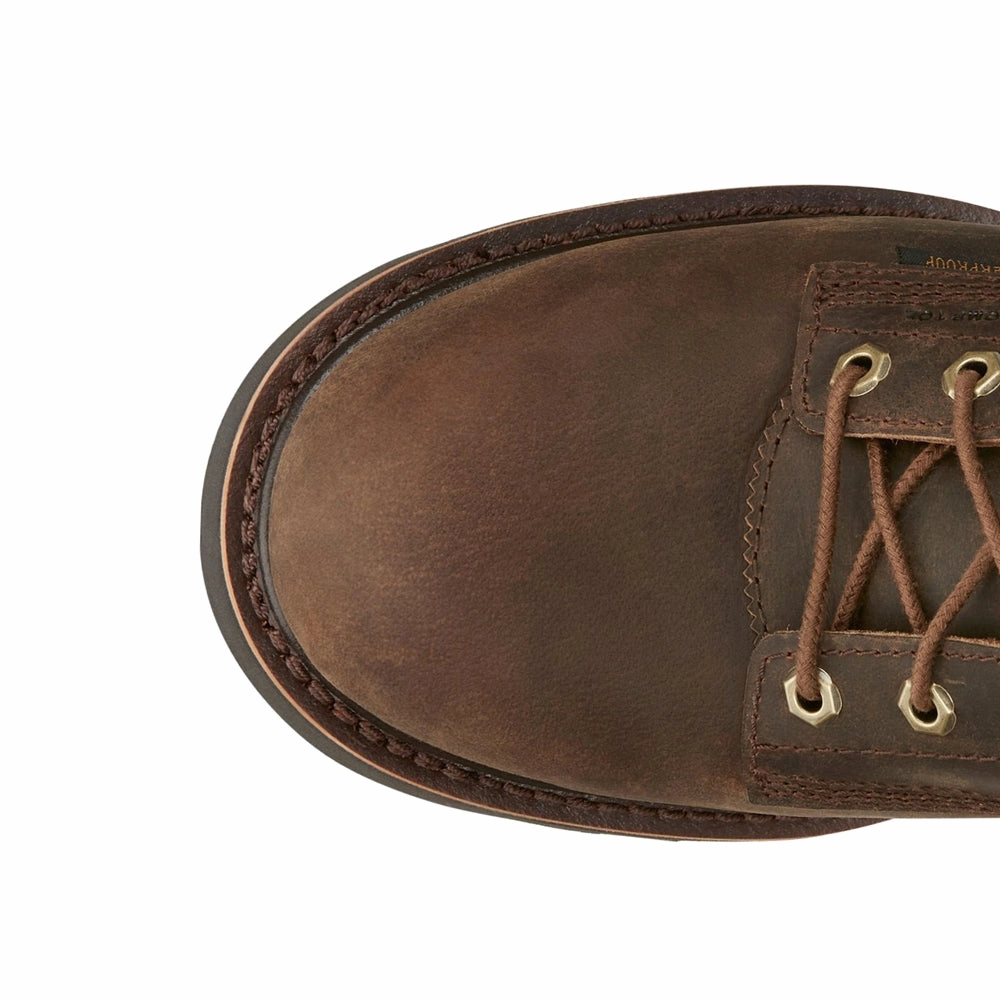 Valdor 8 Inch Waterproof Insulated Composite Toe Logger Lace Up Work Boots mountainous Party - ready