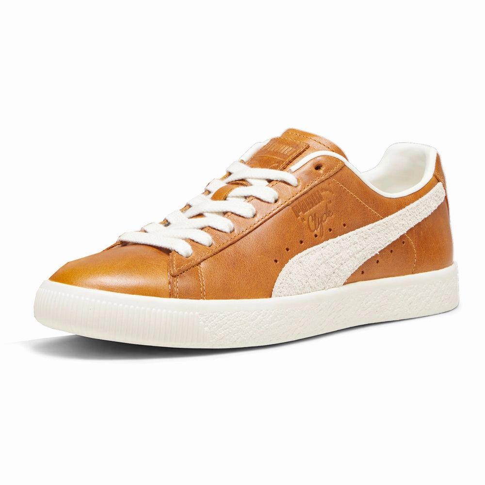 Non Slip Lace Lock Clyde Paris Lace Up Sneakers