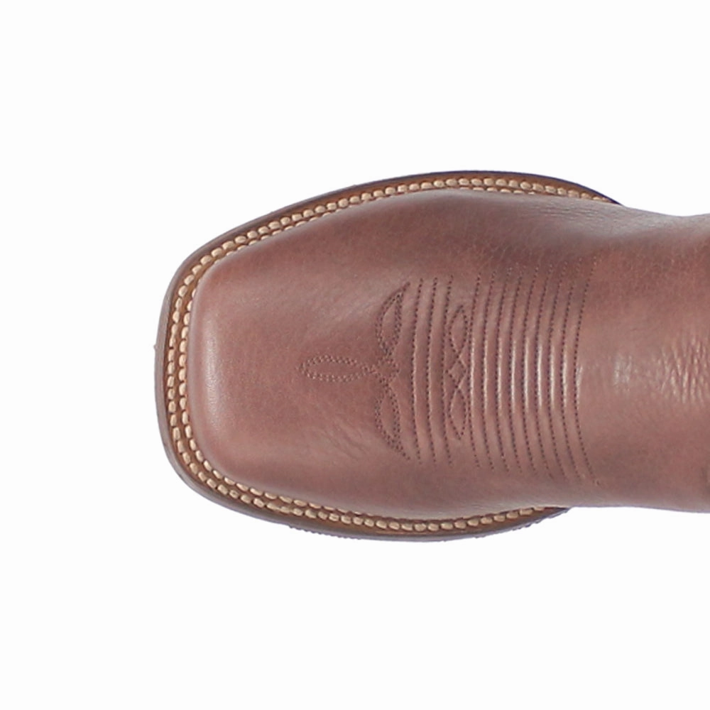 Ultra-soft performance Milo Square Toe Pull On Cowboy Boots