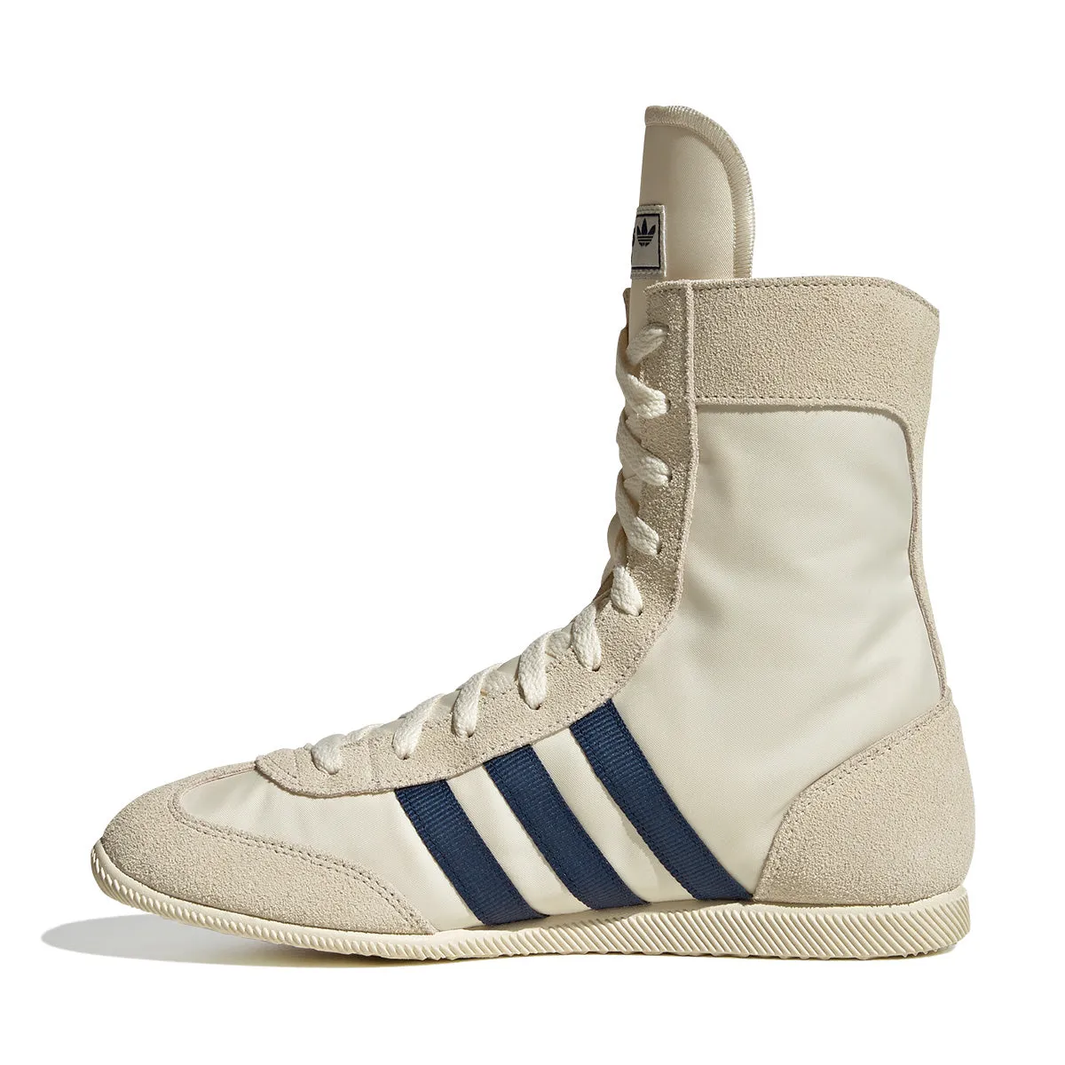 strap - on style Sneakers Wmns Japan High 'Cream White Dark Blue'