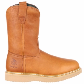 Wellington 10 Inch Slip Resistant Soft Toe Work Boots Puncture Proof Plate