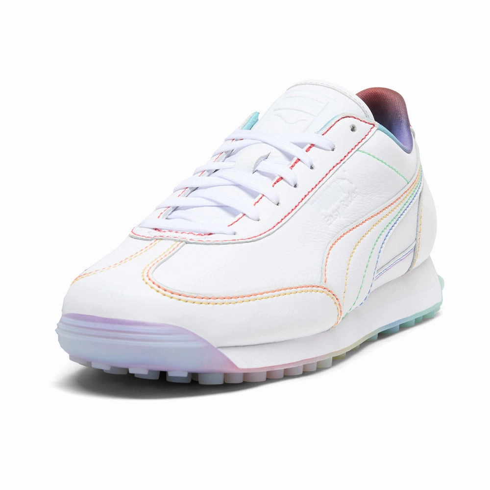 Easy Rider Pride Flag Lace Up Sneakers sporty user High-performance piece