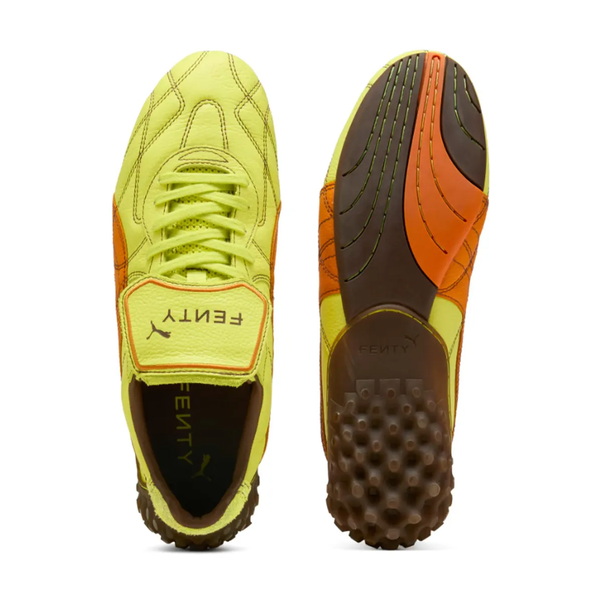 cross - trainers' versatility   FENTY Avanti LS Stitched 'Lime Sheen Pumpkin Pie'