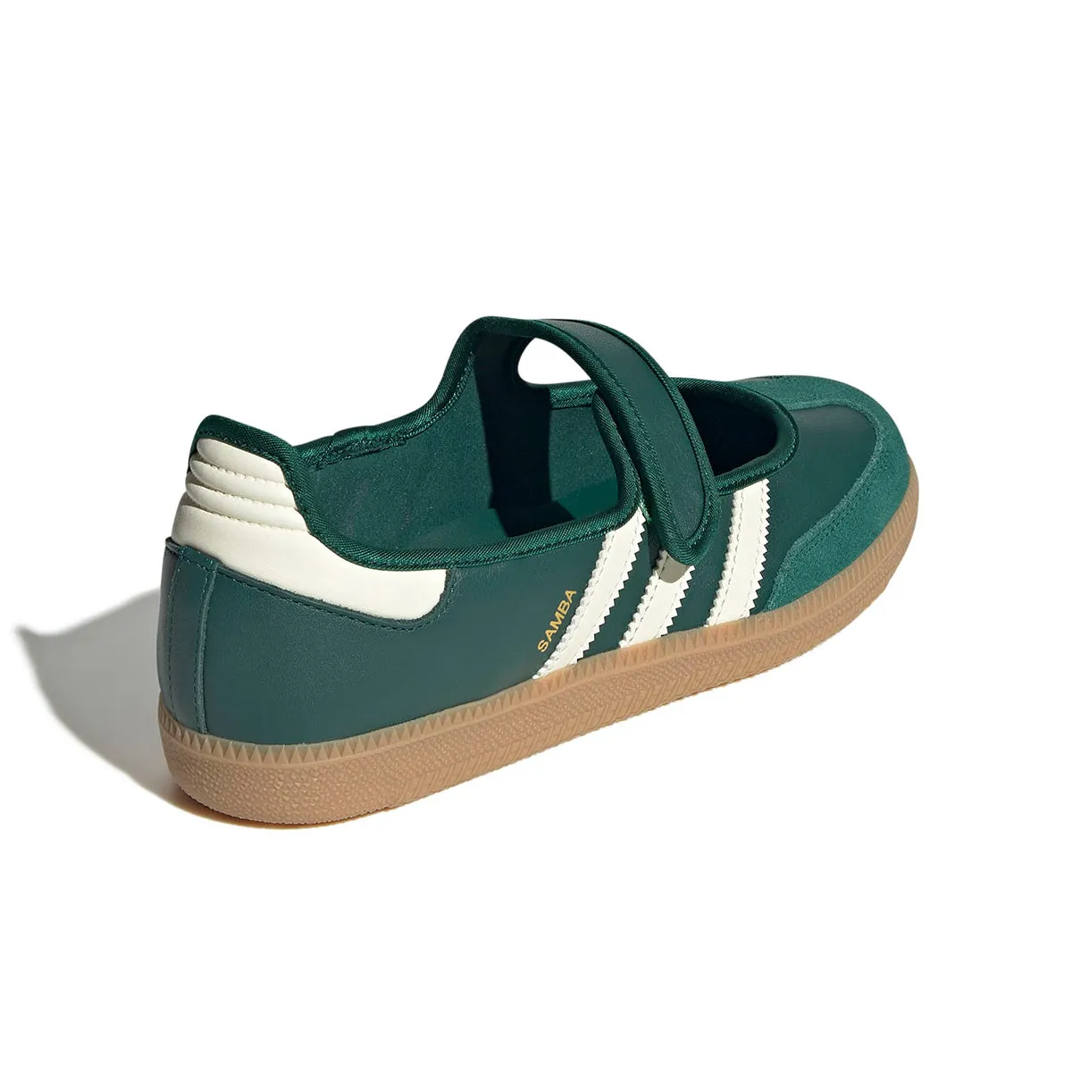 Elevated durability Durable TPR Outsole Wmns Samba Mary Jane 'Collegiate Green Gum'
