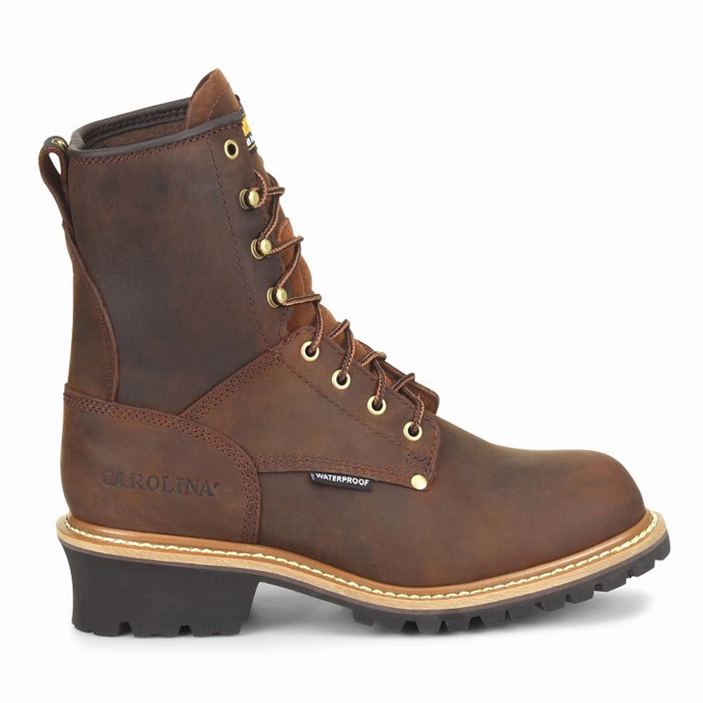 Elm 8 Inch Waterproof Steel Toe Work Boots synthetic - type