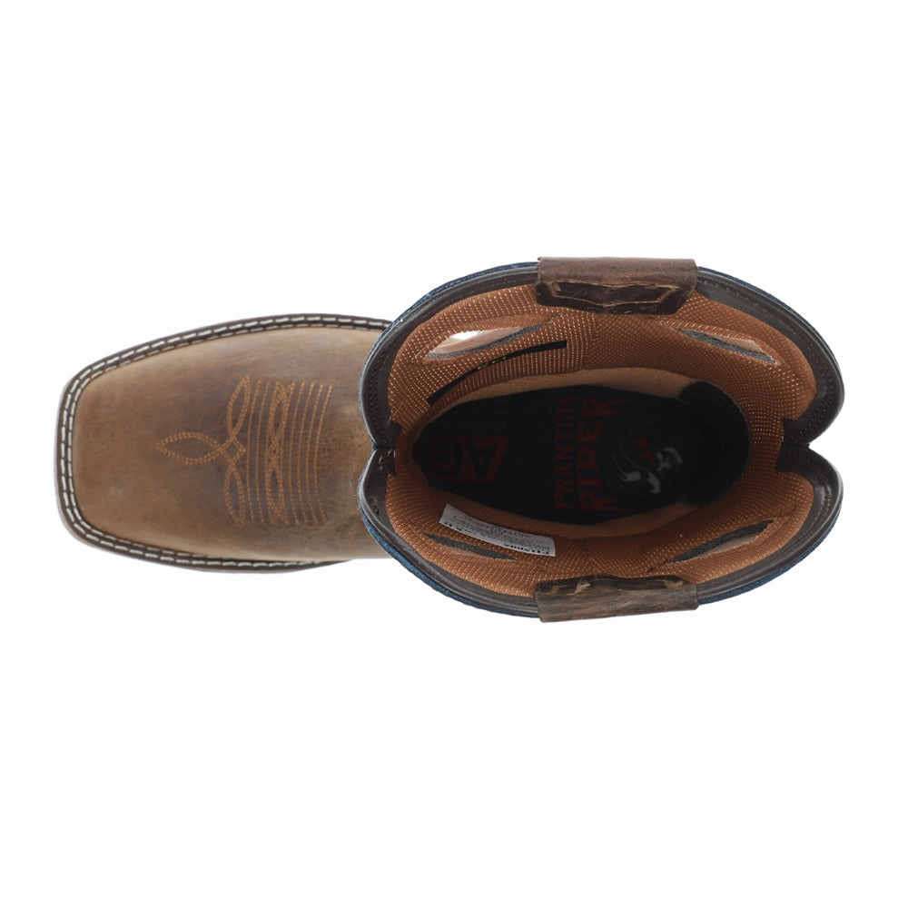 Fortitude 11 Inch Electrical Soft Toe Work Boots Beneficial Reflective Safety Accents