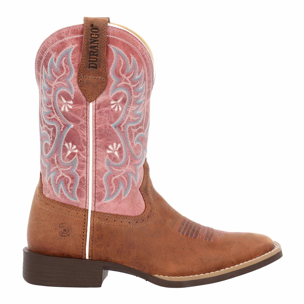 Shock Absorbing Midsole Rugged Built Rainy Day Commuter Shyloh Embroidered Square Toe Cowboy Boots