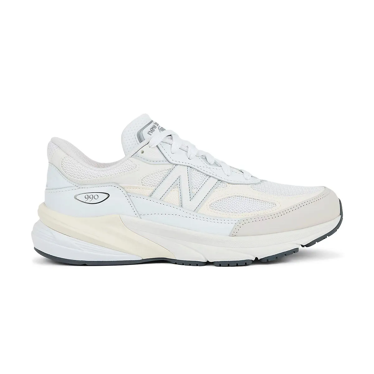In USA 990v6 'White Sea Salt' yoga enthusiasts Shock Absorption Midsole