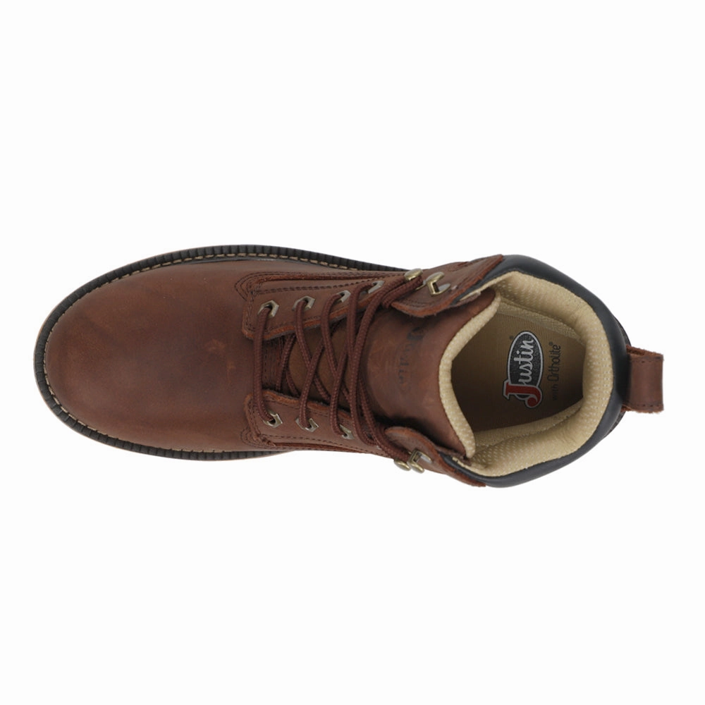 ethnic Resistor 6 Inch Waterproof Lace Up Work Boots