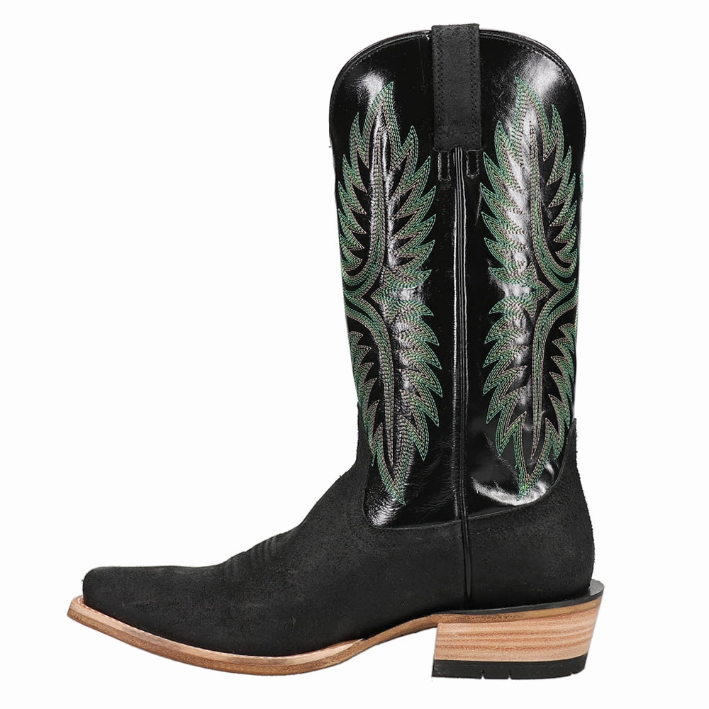 Futurity Rider Embroidered Square Toe Pull On Cowboy Boots beach - style