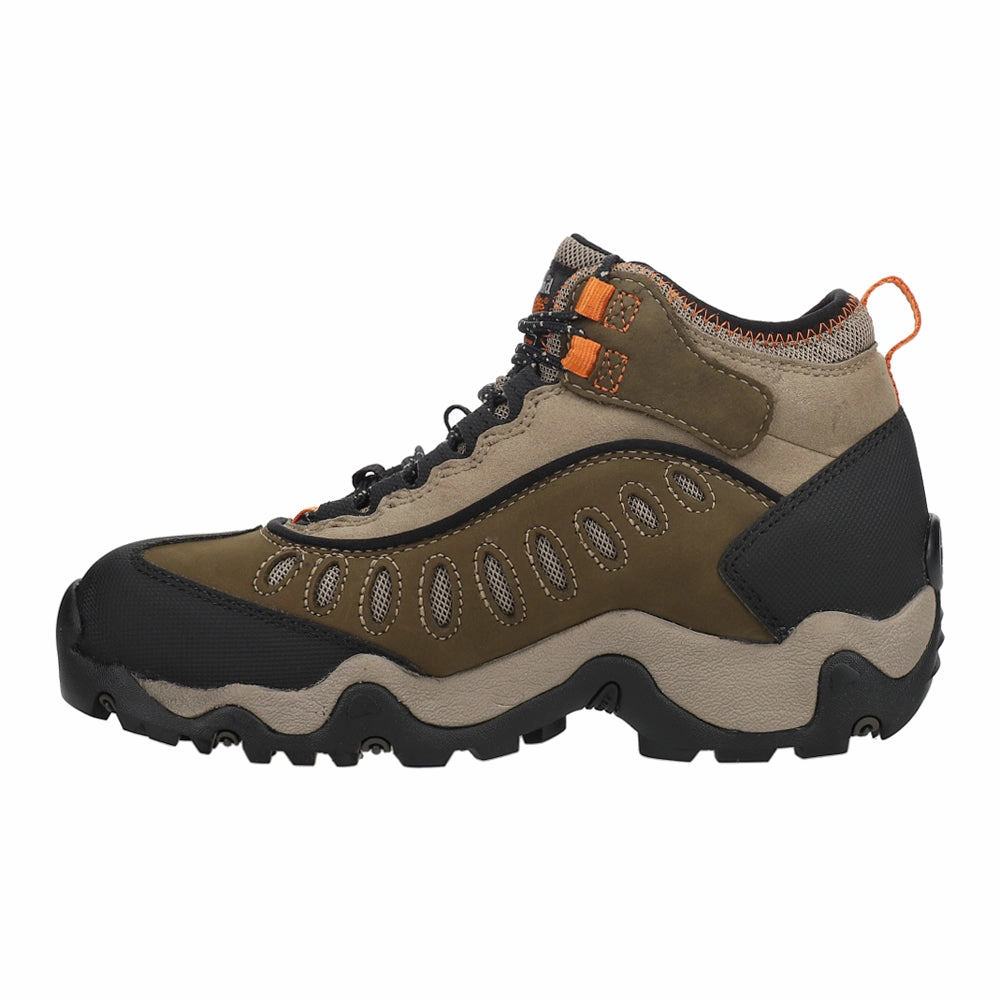 lace - up closure Mudslinger 4 Inch Waterproof Steel Toe Work Boots