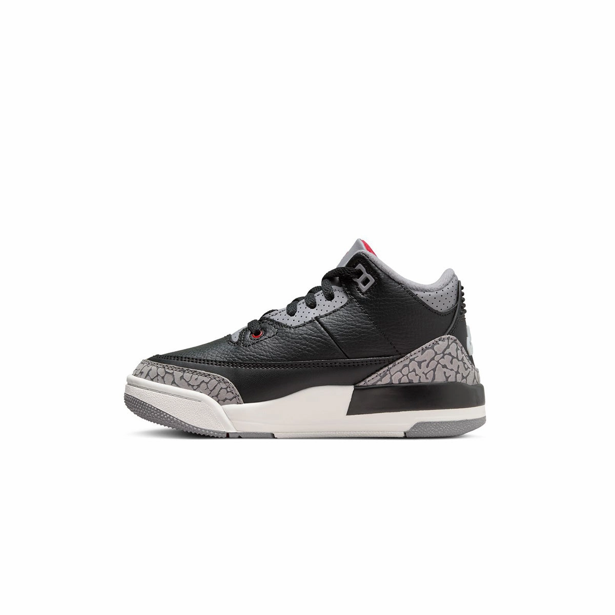 Kids Air Jordan 3 Retro 'Black Cement' Unique Sole