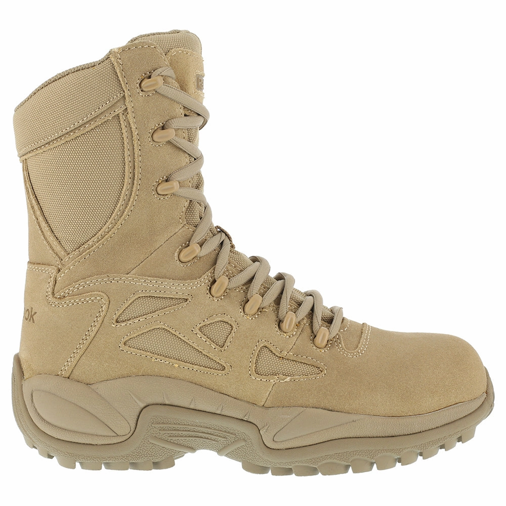 plantar fasciitis support Temperature Control Lining Rapid Response RB 8 Inch Electrical Composite Toe Work Boots