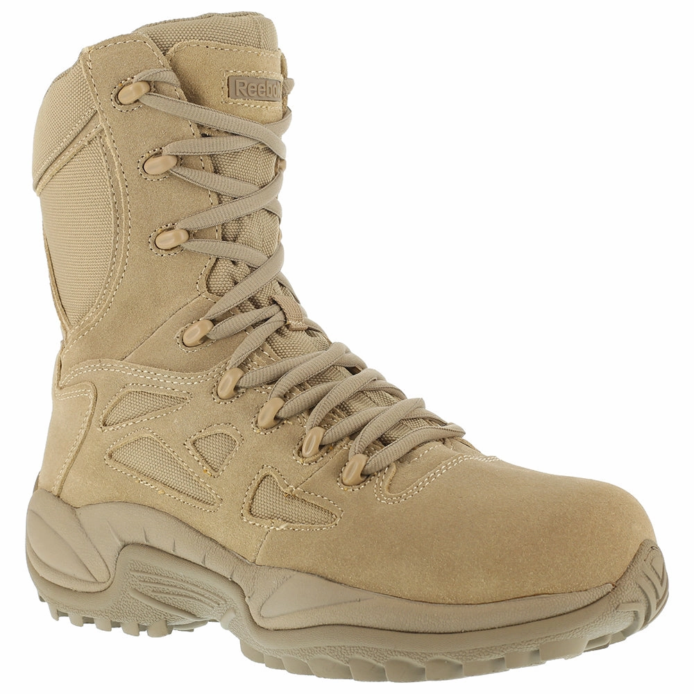 All-around cushioning Embroidered Rapid Response RB 8 Inch Electrical Composite Toe Work Boots