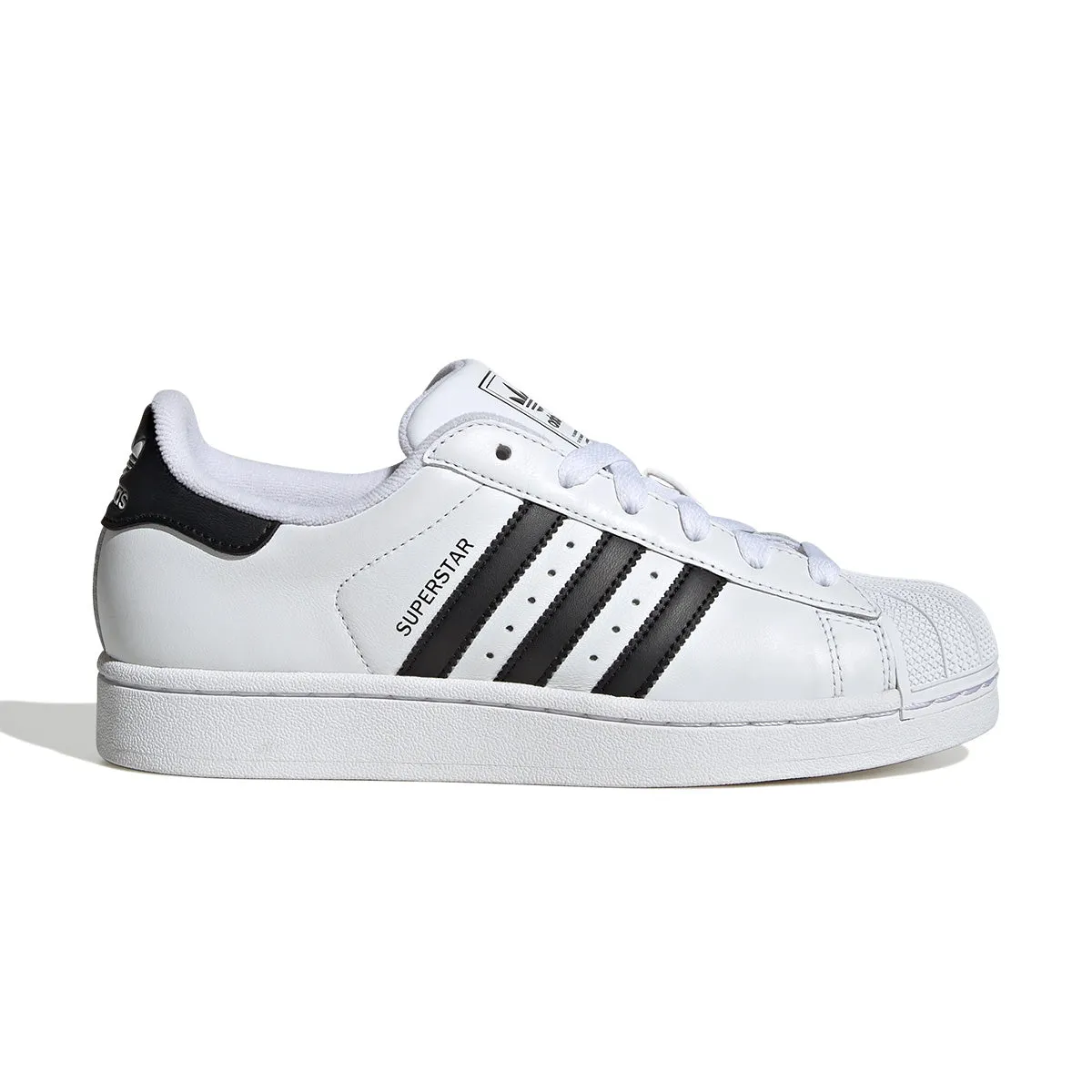 Wmns Superstar II 'White Black' vintage platform