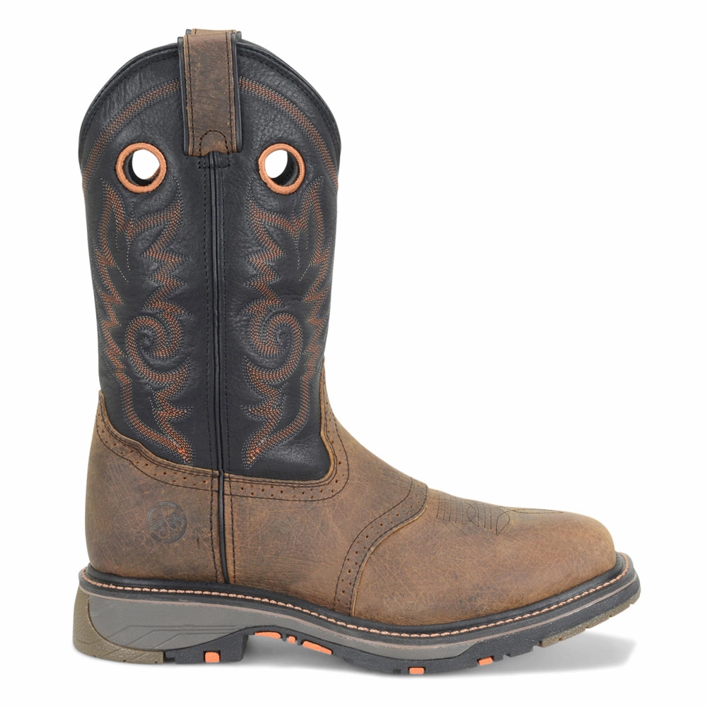 Isaac WorkFlex 12 Inch Embroidered Slip Resistant Composite Toe Work Boots Fashion-forward style afternoon