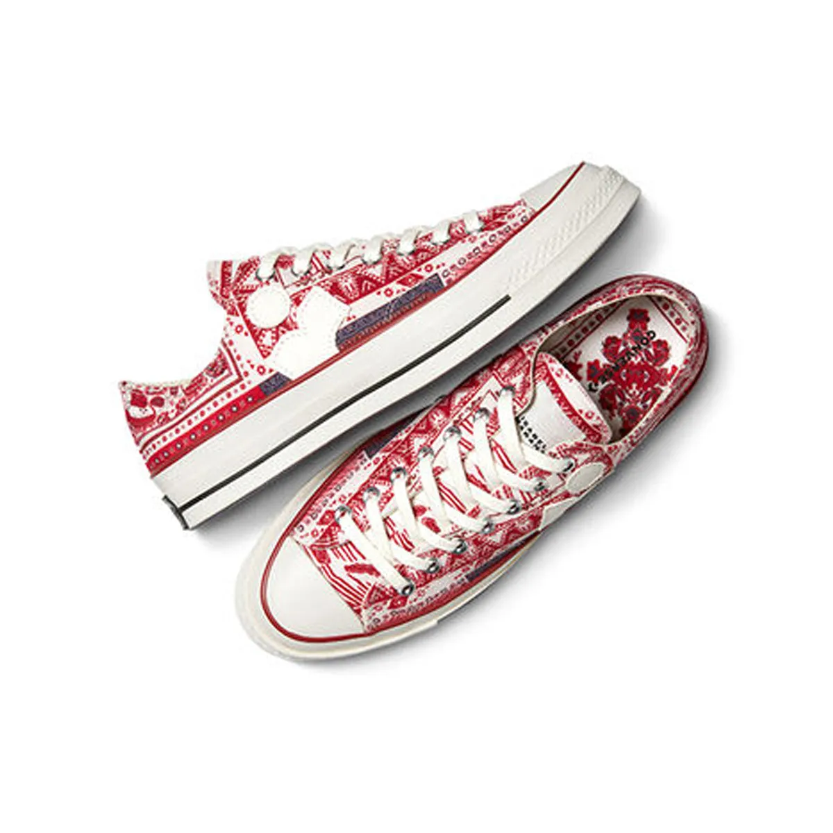 Non Marking Tread Advanced Airflow System   Isabel Marant Chuck 70 'Vanilla Ice Red'